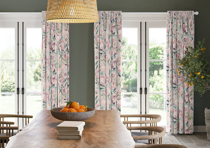 Ophelia, Blush - Made to Measure Curtains - Image 3